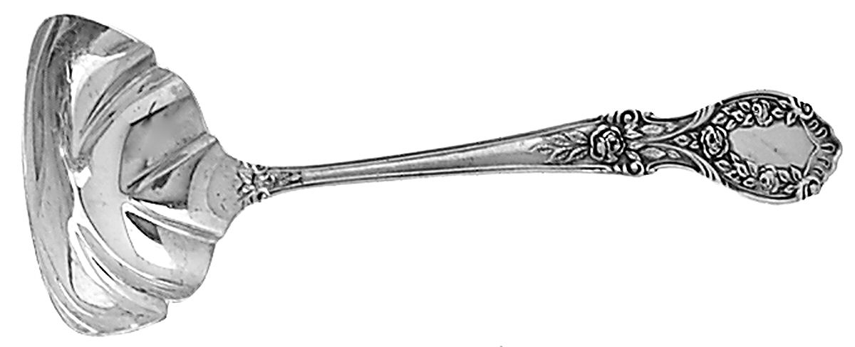 American Beauty (Sterling, 1935) Solid Gravy Ladle by Manchester-1