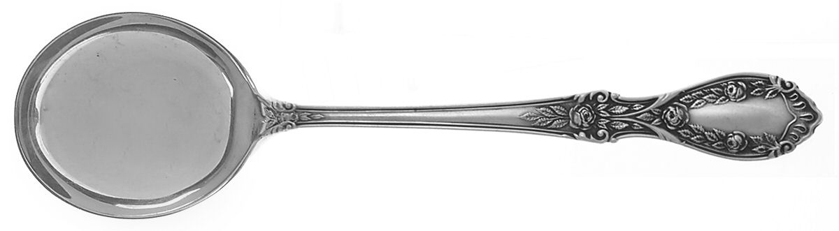 American Beauty (Sterling, 1935) Round Bowl Soup Spoon (Cream Soup) by Manchester-1