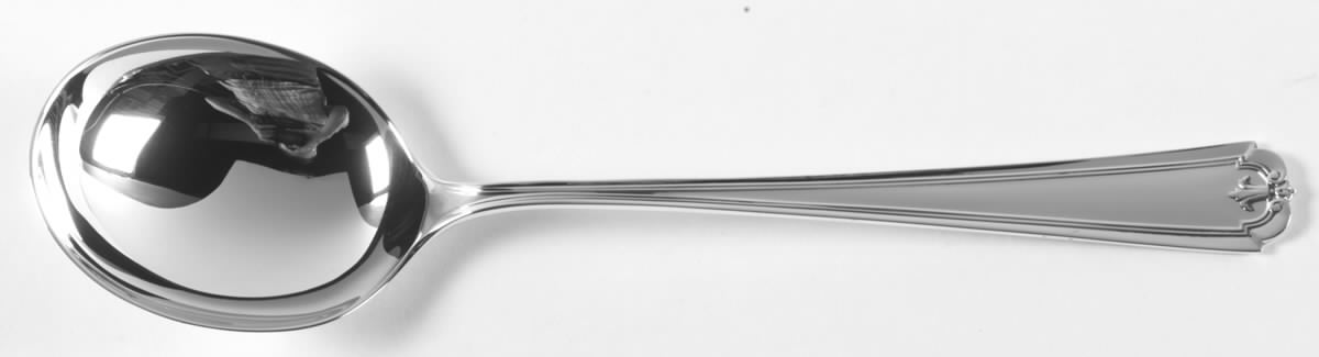Beaux Art (Sterling 1910, 1932) Round Bowl Soup Spoon (Gumbo) by Manchester-1