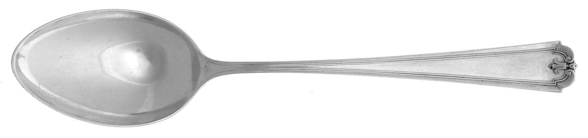 Beaux Art (Sterling 1910, 1932) Dessert/Oval Soup Spoon by Manchester-1
