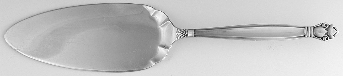 Copenhagen (Sterling, 1936, No Monograms) Solid Pie Server by Manchester-1