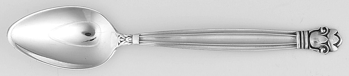 Copenhagen (Sterling, 1936, No Monograms) Demitasse Spoon by Manchester-1