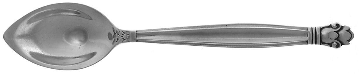 Copenhagen (Sterling, 1936, No Monograms) Fruit/Orange Spoon by Manchester-1