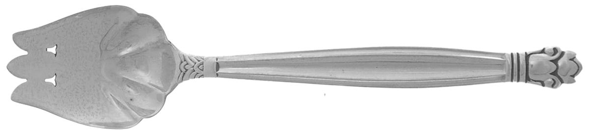 Copenhagen (Sterling, 1936, No Monograms) Ice Cream Fork by Manchester-1