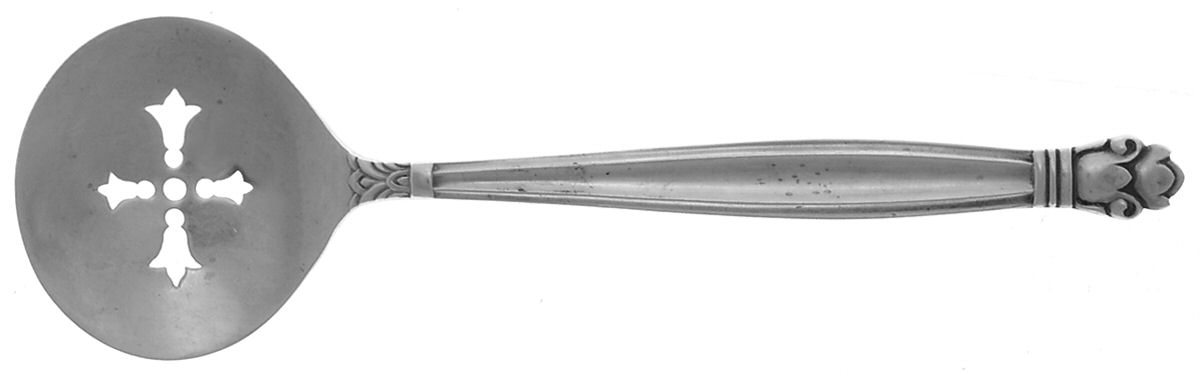 Copenhagen (Sterling, 1936, No Monograms) Large Cucumber Server by Manchester-1