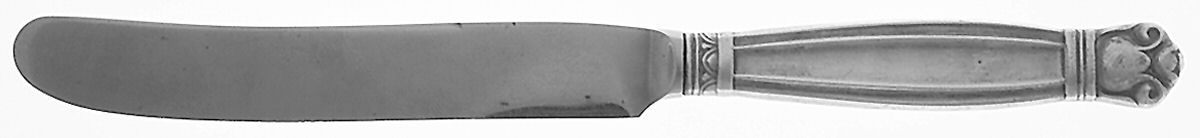 Copenhagen (Sterling, 1936, No Monograms) Youth/Tea Knife with Stainless Blade by Manchester-1