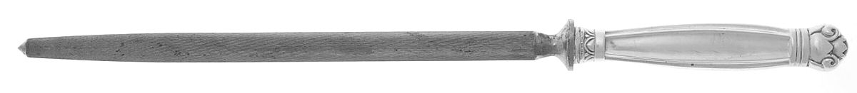Copenhagen (Sterling, 1936, No Monograms) Large Roast Steel Rod Knife Sharpener by Manchester-1