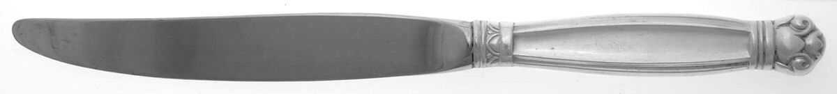 Copenhagen (Sterling, 1936, No Monograms) Modern Hollow Knife by Manchester-1