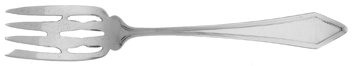 Dixie (Sterling, 1910-1932) Dessert Fork by Manchester-1