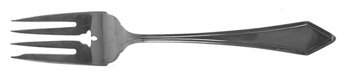 Dixie (Sterling, 1910-1932) Individual Salad Fork by Manchester-1