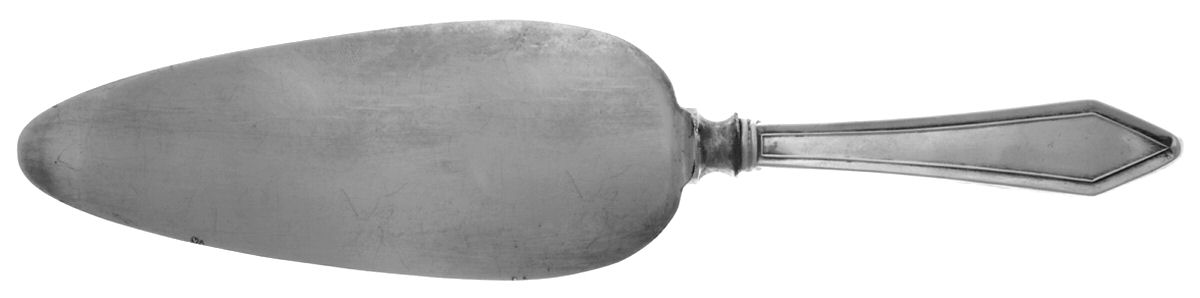 Dixie (Sterling, 1910-1932) Pie Server with Silverplate Blade by Manchester-1