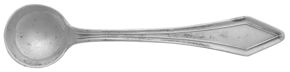 Dixie (Sterling, 1910-1932) Individual Salt Spoon by Manchester-1