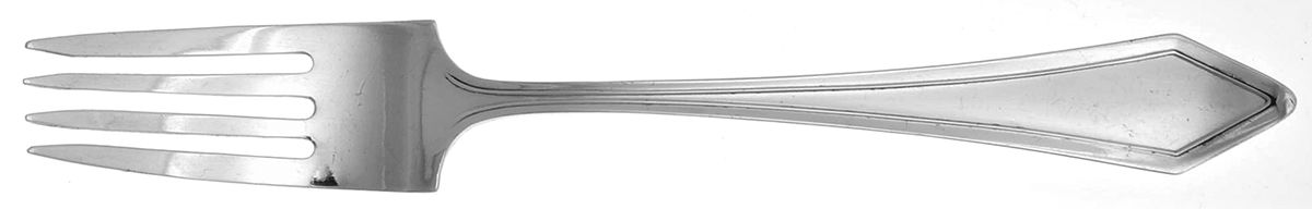 Dixie (Sterling, 1910-1932) Solid Youth Tea Fork by Manchester-1