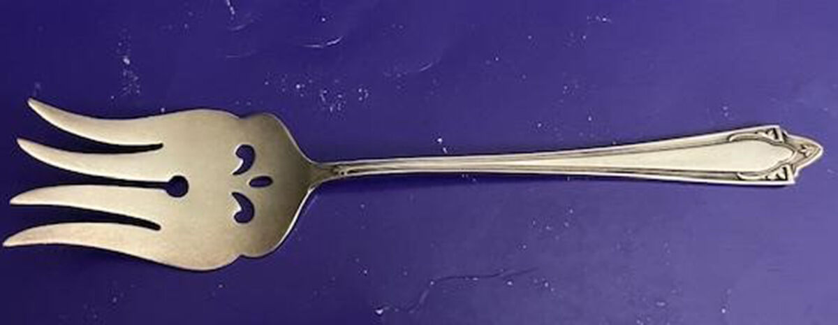 Doric (Sterling, 1932) Small Chipped Beef Fork by Manchester-1