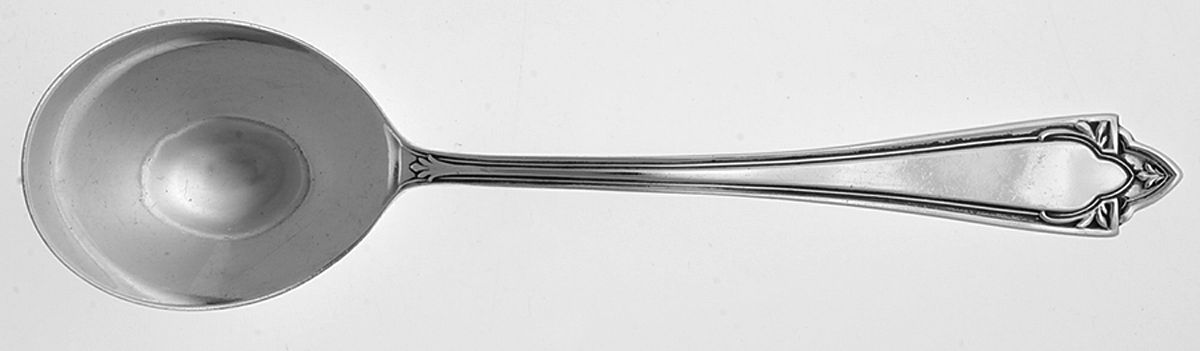 Doric (Sterling, 1932) Round Bowl Soup Spoon (Gumbo) by Manchester-1