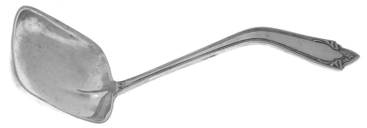 Doric (Sterling, 1932) Solid Gravy Ladle by Manchester-1