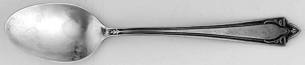 Doric (Sterling, 1932) Five O'Clock Teaspoon by Manchester-1