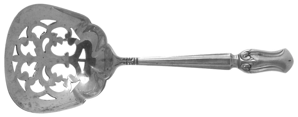 Duke of Windsor (Sterling, 1937) Small Pierced Nut Serving Spoon by Manchester-1