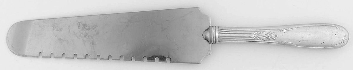 Fleetwood (Sterling, 1910) Cake Knife with Stainless Blade by Manchester-1