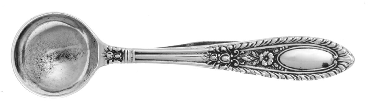 Gadroonette (Sterling, 1938, No Monograms) Lapel Pin by Manchester-1