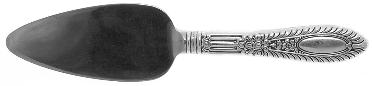 Gadroonette (Sterling, 1938, No Monograms) Cheese Server with Stainless Blade by Manchester-1
