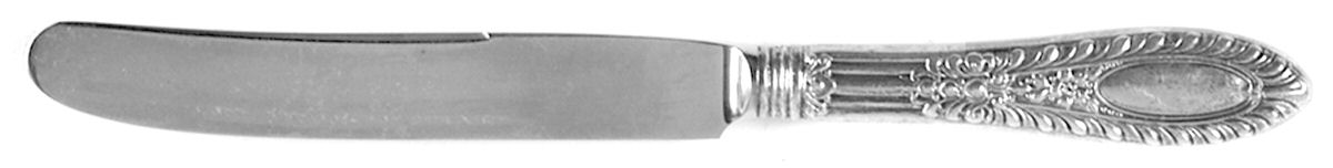 Gadroonette (Sterling, 1938, No Monograms) Youth/Tea Knife with Stainless Blade by Manchester-1