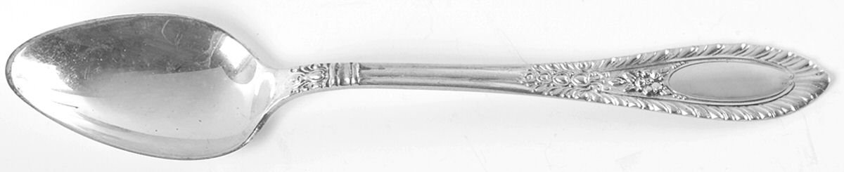 Gadroonette (Sterling, 1938, No Monograms) Demitasse Spoon by Manchester-1