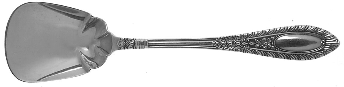 Gadroonette (Sterling, 1938, No Monograms) Sugar Spoon by Manchester-1