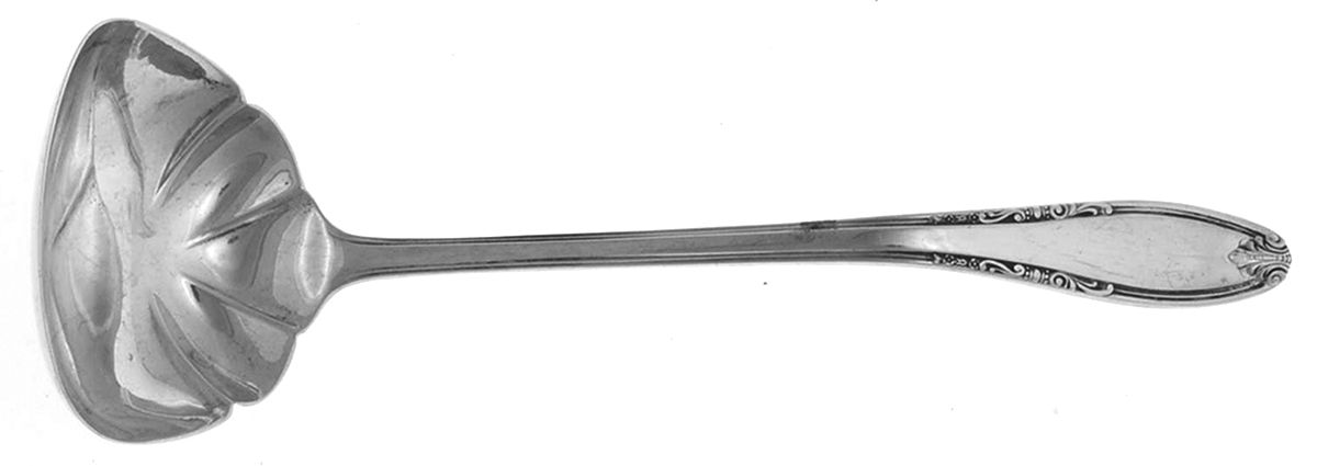 Leonore (Sterling, 1939) Solid Piece Cream Ladle by Manchester-1