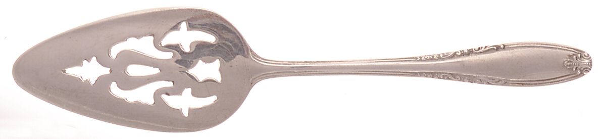 Leonore (Sterling, 1939) Solid Pierced Cheese Server by Manchester-1