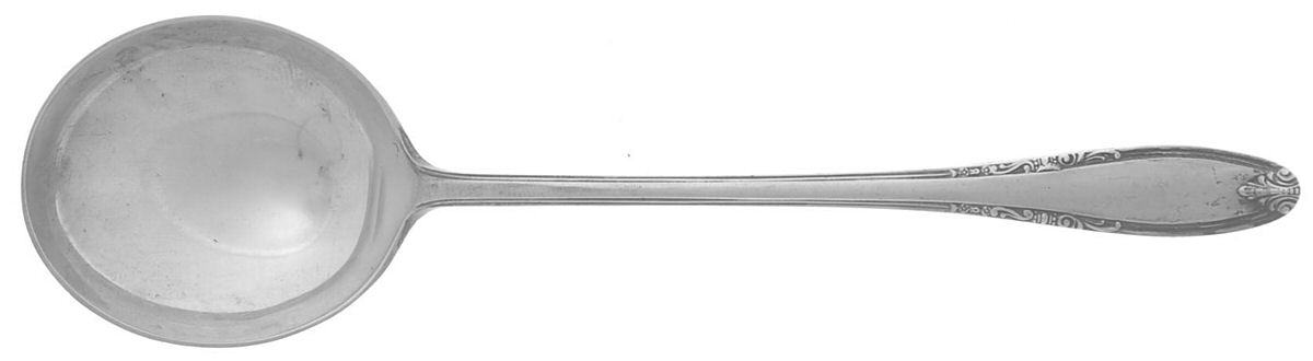 Leonore (Sterling, 1939) Round Bowl Soup Spoon (Cream Soup) by Manchester-1