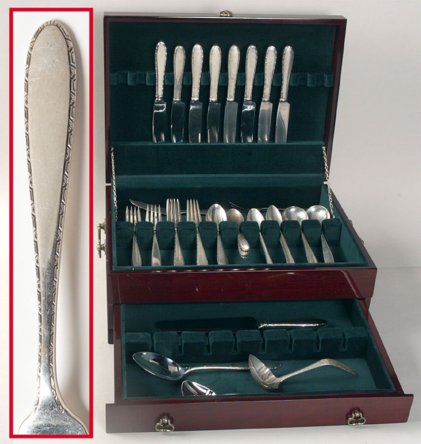 Manchester (Sterling, 1932, No Monograms) 54 Piece Set by Manchester-1