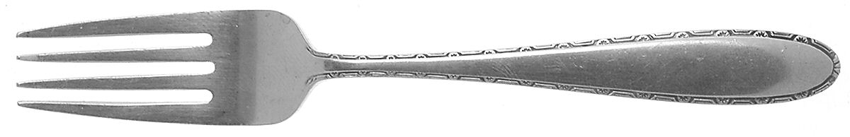 Manchester (Sterling, 1932, No Monograms) Solid Youth Tea Fork by Manchester-1