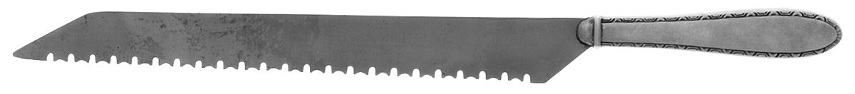 Manchester (Sterling, 1932, No Monograms) Bread Knife with Stainless Blade by Manchester-1