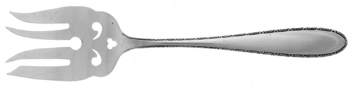 Manchester (Sterling, 1932, No Monograms) Large Chipped Beef Fork by Manchester-1