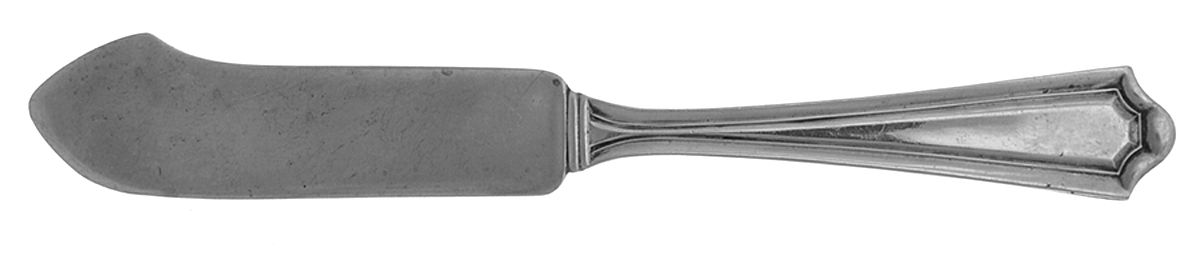 Mary Warren (Sterling, 1910-1932) Small Flat Handled Butter Spreader by Manchester-1