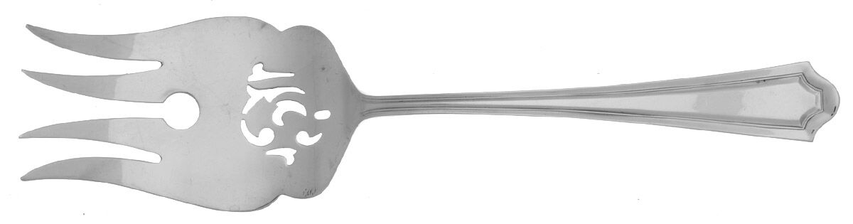 Mary Warren (Sterling, 1910-1932) Small Solid Fish Serving Fork by Manchester-1