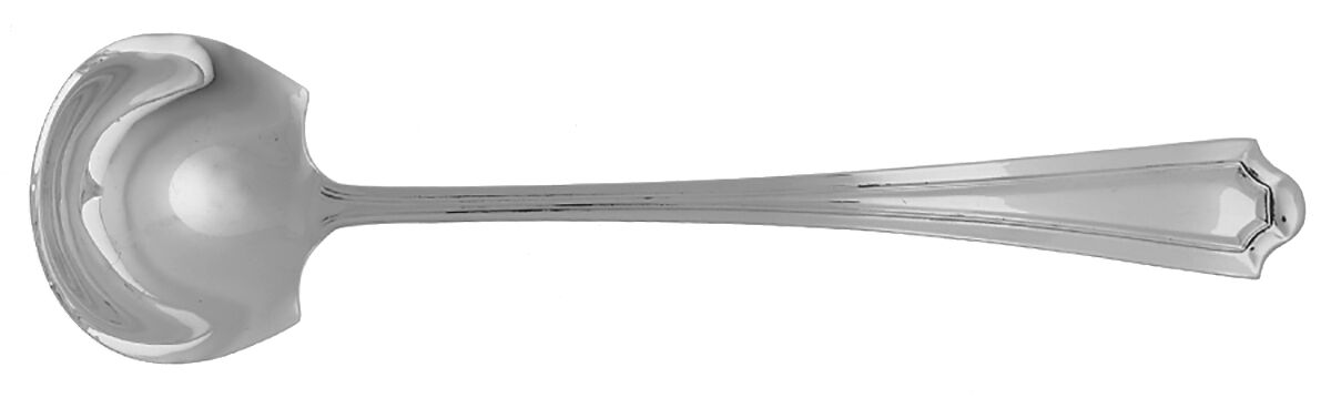 Mary Warren (Sterling, 1910-1932) Solid Piece Cream Ladle by Manchester-1