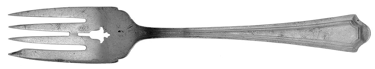 Mary Warren (Sterling, 1910-1932) Fork-Cold Meat/Servg-Sm/Solid by Manchester-1