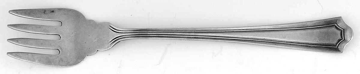 Mary Warren (Sterling, 1910-1932) Large Ramekin Fork by Manchester-1