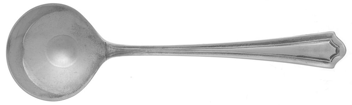 Mary Warren (Sterling, 1910-1932) Small Short Handle Chocolate Spoon by Manchester-1