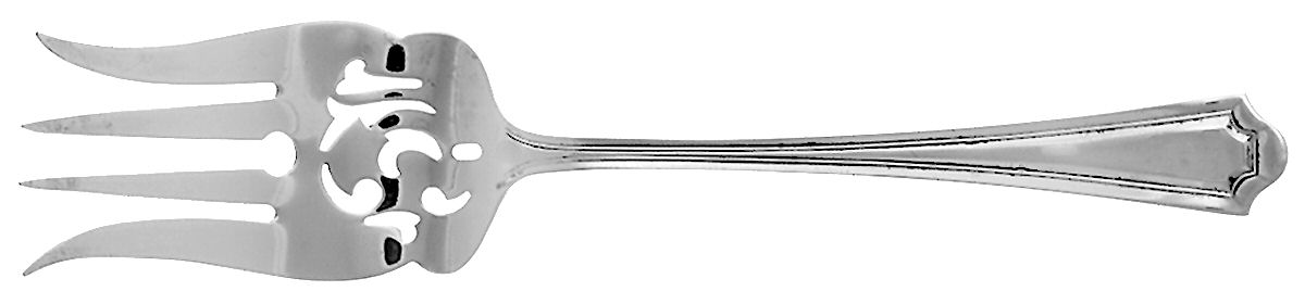 Mary Warren (Sterling, 1910-1932) Small Solid Cold Meat Serving Fork by Manchester-1
