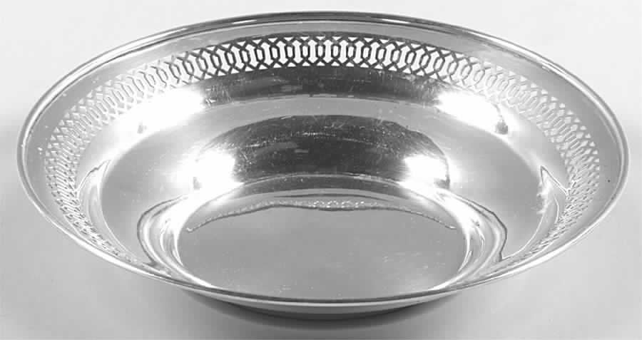 Sterling Hollowware Sterling Bon Bon Bowl by Manchester-1