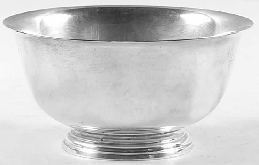 Paul Revere Reproductions (Sterling, Hollowware) 5" Paul Revere Bowl by Manchester-1