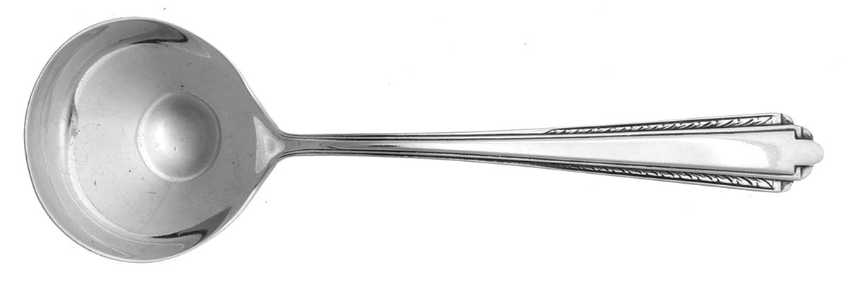Park Avenue (Sterling, 1931, No Monograms) Round Bowl Soup Spoon (Bouillon) by Manchester-1