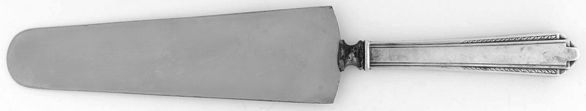 Park Avenue (Sterling, 1931, No Monograms) Cake Knife with Silverplate Blade by Manchester-1