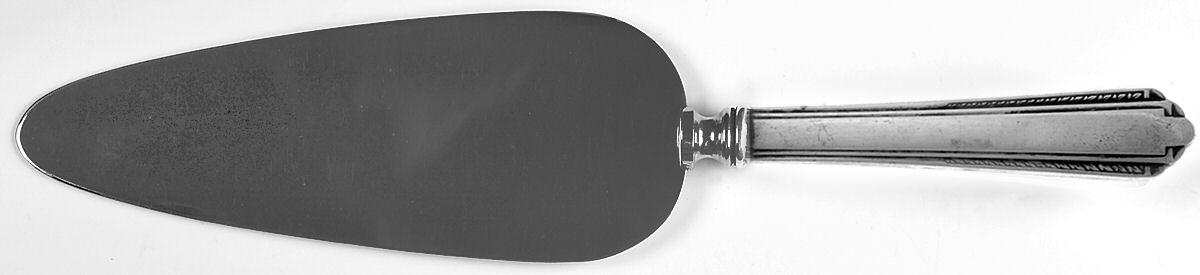 Park Avenue (Sterling, 1931, No Monograms) Pie Server with Stainless Blade by Manchester-1