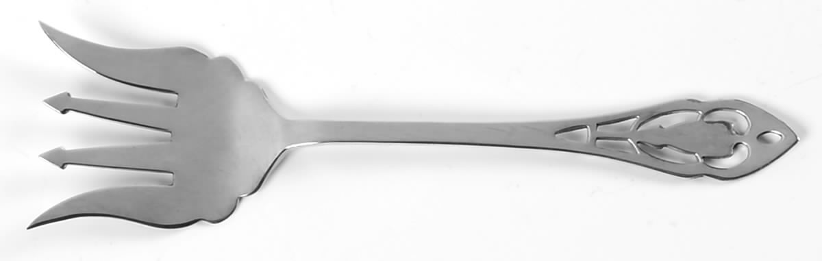 Pierced Handle (Sterling, 1951) Small Chipped Beef Fork by Manchester-1