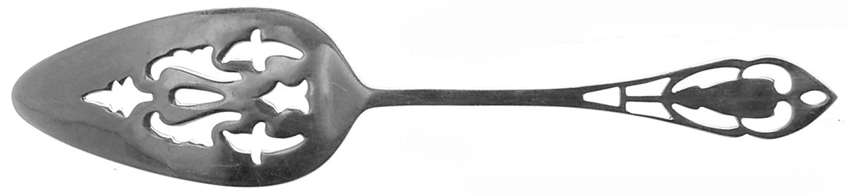 Pierced Handle (Sterling, 1951) Solid Pierced Cheese Server by Manchester-1