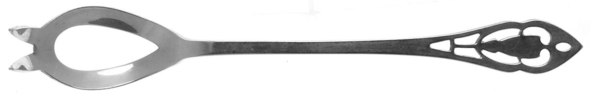 Pierced Handle (Sterling, 1951) Olive Fork by Manchester-1